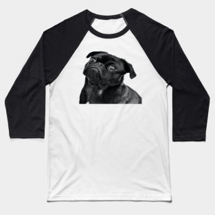 happy pug puppy sticker Baseball T-Shirt